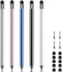 MYSTILUCK Stylus with 10 Rubber Nibs & 4 Clear Tips, 2-in-1 Stylus Pen
