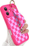 Jefonha Compatible with Phone 17 Case with Finger Hand Strap for Girls Women,