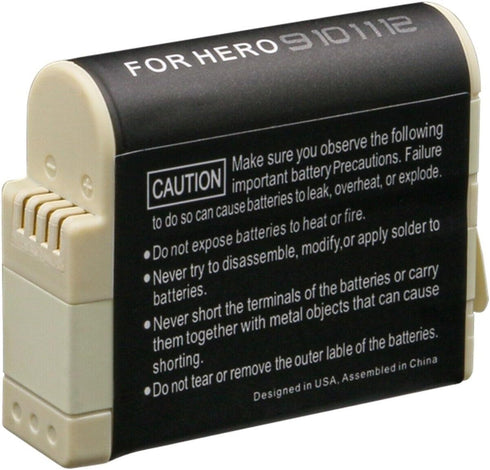 Kastar 3-Pack Battery and LCD Triple USB Charger for GoPro HERO12, HERO11, HERO10, HERO9 Cameras