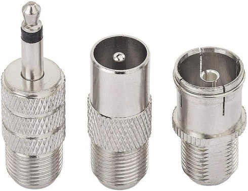 Superbat 75 Telescopic FM Antenna for Stereo Receiver Indoor, FM Radio Antenna Ohm UNBAL for Yamaha Onkyo Denon Table