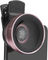 2 in 1 Phone Lens, 0.45X Super Wide Angle and Macro Clip On Lenses for Mobile Phones
