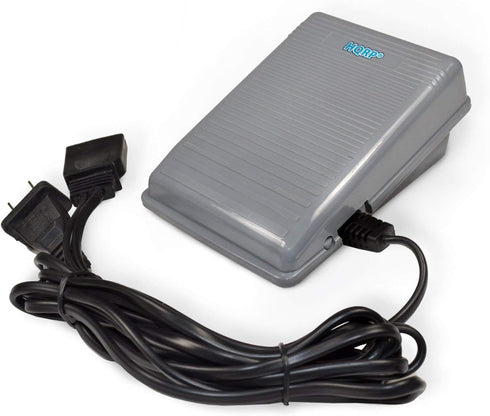 HQRP Foot Controller for Euro-Pro 415, 416, 420, 440DX, 6130, 7100, 7132, 7133, 7142, 8260, 8135h, 9000 Sewing Machine