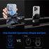 ELOHEI Upgraded Aluminum Alloy Cell Phone Car Holder for iPhone 15 Pro Max, Best Gravity Car Vent Phone Mount for