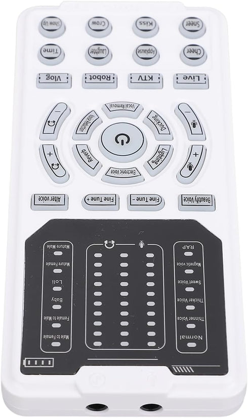 ZJchao 15 10- (5.6 .5 11 cm) Portable Voice Changer for Live Streaming & Gaming Voice Modes, Adjustment, Noise