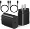 Type C Fast Charging Charger Block 25W, 2 Pack with 6Ft USB C Cable for Samsung Galaxy S24 Ultra/S23/S22/S21/S20/iPhone
