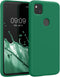kwmobile Slim TPU Case for Google Pixel 4a, Protective Silicone Phone Cover - Pixie Green