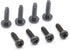 Replacement Screws Pack of 8 - 2 Sets of Metric Screws (Model RS-198452) Pan Head - Philips Drive - Black Plated
