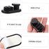 MERRYHAPY Car Mounted Cable Holders Versatile Storage Clip for Data Cables Keys and Trash Bags Compact Adhesive