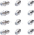 F81 F Female to Female Coupler F-Type Adapter Connector for RG6 Coax Cable, 10/20/30/50/100 Pack (50)