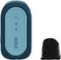 JBL Go 3 Portable Speaker with Bluetooth, Built-in Battery, Waterproof and Dustproof, Blue