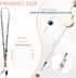 WK IEASON Lanyard Neck Strap Keychain, ID Holder, Keyring, Keys Badge Holder, Phone Camera Strap Holder, Pen Holders