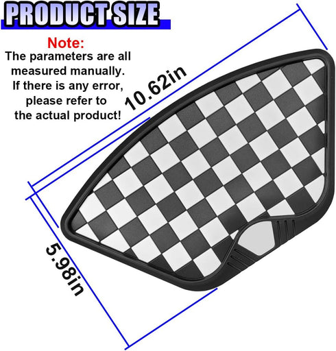 YoRise 10.62'' 5.98'' Car Dashboard Non Slip Mat, x PVC Sticky Dash Pad, Cell Phone Holder Adhesive Mat, Car Dash