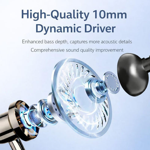 3.5mm Pack Wired Earbuds with Microphone, Jack in-Ear Headphones, Compact Lightweight Earbuds with Inline Mic