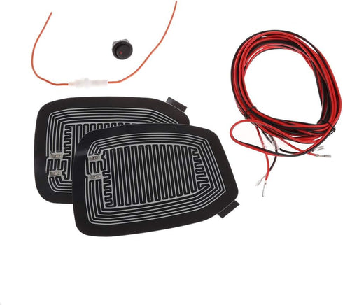 Universal Quick Warm 12V Car Side Mirror Glass Heater Heated Defogger Pad Mat