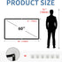 HUANYINGBJB 4K 16:9 (60 inches) Projector Screen, HD Rear Front Projector Screen Foldable Projection Screen