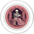 PopSockets PopGrip for MagSafe Librarian Skeleton Gothic Goth Book Reading Lover Pink