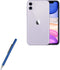 BoxWave Stylus Pen - FineTouch Capacitive Stylus for Apple iPhone 11 - Lunar Blue