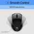 HP Wireless Mouse - Black, 15-Month Battery, 1600 DPI Sensor, Side Grips for PC/Laptop, Mac, Chromebook