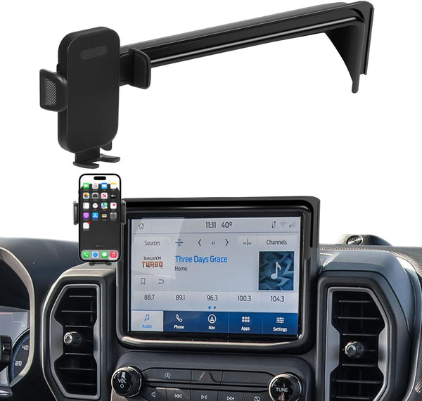 FETUSI Car Phone Holder Fit for Ford Bronco Sport 2021-2024 Auto Interior Accessories