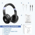 FAAEAL Bluetooth Noise-canceling Headphones Over Ear, 68 Hours Playtime Wireless Headset with Mic, HiFi Stereo Sound