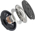 KSC75 Koss Portable On-Ear Clip Headphones, Retro Style, Ultra Lightweight, Silver and Black