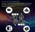 LIHAN 3 USB Car Charger - 12V/24V Voltage Meter, QC3.0 Output, Compatible with iPhone, iPad, Samsung