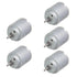 Fielect 5Pcs DC Motor 3V 14000RPM Electric Motor Micro Motor Round Shaft