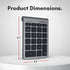 Macally Bluetooth Number Pad for Laptop - Wireless 22 Key Numeric Keypad for Data Entry, Compatible with MacBook, iPad