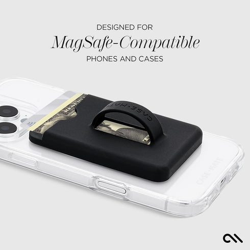 Case-Mate Loop Grip MagSafe Wallet - Removable Magnetic Phone Wallet/Card Holder