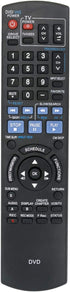 New N2QAYB000197 Replace Remote for Panasonic DVD Recorder DMR-EZ48V DMR-EZ485V DMR-EZ48VK