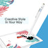 HP Pavilion X360 2 in 1 Laptop Stylus Pen, EDIVIA Digital Pencil with 1.5mm Ultra Fine Tip, White