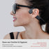 Bone Conduction Headphones with 12 Hours Playtime, Bluetooth 5.3, IP55 Sweatproof, Built-in Mic for Running Cycling