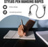 HOMSFOU 10pcs Stylus Tether Plastic Elastic Tether Lanyard for Touch Pens Anti-Lose Tablet Pens Coil Spring Straps Perfect Tool to Tether a Drawing Pen to Touchscreen