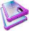 Case for Samsung Galaxy Note 10 Plus with Screen Protector, Full Body Protective Hybrid Dual Layer Case (Purple Light