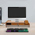 QUSKLISU (03) Computer Monitor Stand, Computer Rack with Drawers, Two top Platforms Desk Organizer Monitor Stand