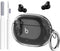 Beats Studio Buds/Plus Case Cover, Clear 2021/2023 with Lock Clip and Clean Kit, GARTOO Protective Case for Studio Bud