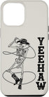 iPhone 14 Plus Case Western Cowboy Skeleton Yeehaw Rodeo Southern Country Music