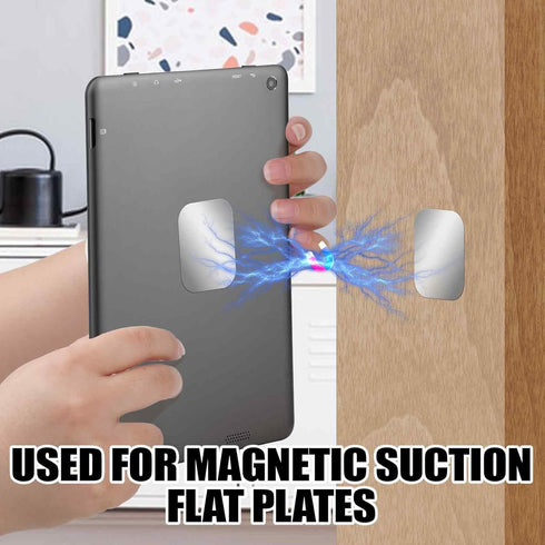 10 Pcs Adhesive Thin Metal Plates for Magnetic Mounts, Magnet Phone Metal Plates for Phone Case and Car, Compatible
