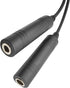 GA Dual Plugs General Aviation Headset to U174/U Helicopter Headphone Adapter