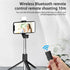 N\D 360 Bluetooth Selfie Stick Tripod Wireless Rotating Remote for Mobile Phone