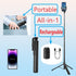 66" Selfie Stick Tripod for Cell Phone & Camera, All in 1 Expandable Phone Tripod with Remote Control and Rotate Phone Holder, Portable Tripod for iPhone/Goproo and Cameras