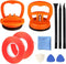 Screen Repair Tool Set of 11, Heavy-Duty Suction Cup, Pry Tool, Mobile Phone Repair Tape for iPhone, iPad, Samsung