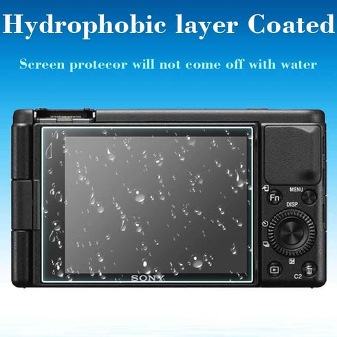Screen Protector for Sony ZV-1 II/ZV-1, 0.3mm 9H Hardness Tempered Glass Cover, Anti-Scratch, Anti-Fingerprint