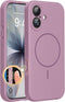 Miracase Magnetic for iPhone 17 Case, Compatible with MagSafe, Integrated Silicone Camera Control