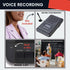 Portable Cassette Player Tape Recorder, Record to Cassettes via Mic or Aux, Built-in Speaker, Includes External Mic,