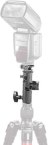 SLOW DOLPHIN Camera Flash Speedlite Mount Swivel Light Stand with Umbrella Bracket Holder (2 PCS)