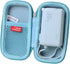 Hard Travel Case for Anker Power Bank USB C Charger Block by Hermitshell (Blue)