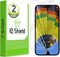 IQShield Anti-Bubble Clear TPU Film Screen Protector for Apple iPhone 14 / 13 Pro (6.1 inch) - 2-Pack
