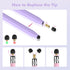 StylusHome 5 Pack Stylus Pens for Touch Screens, Dual-end High Sensitivity Capacitive Stylus for iPad, iPhone, Android