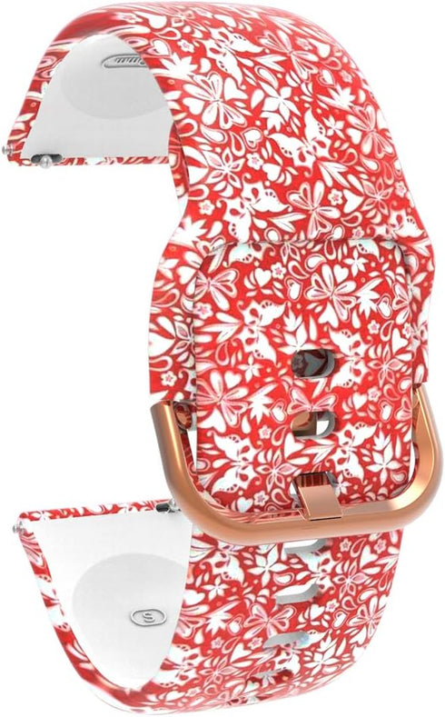 FitTurn Watch Bands for Xplora X6 Play Smart Watch, Replaceable Soft Silicone Cute Pattern Printed Sport Bands